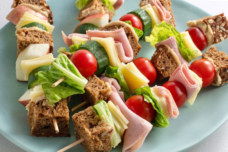 DIY Sandwich Skewers
