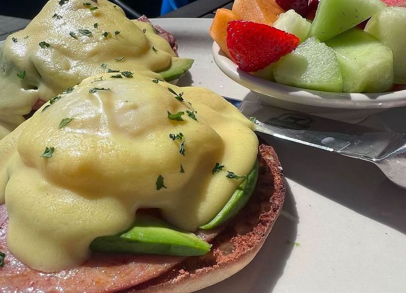 Washington's Salmon Eggs Benedict