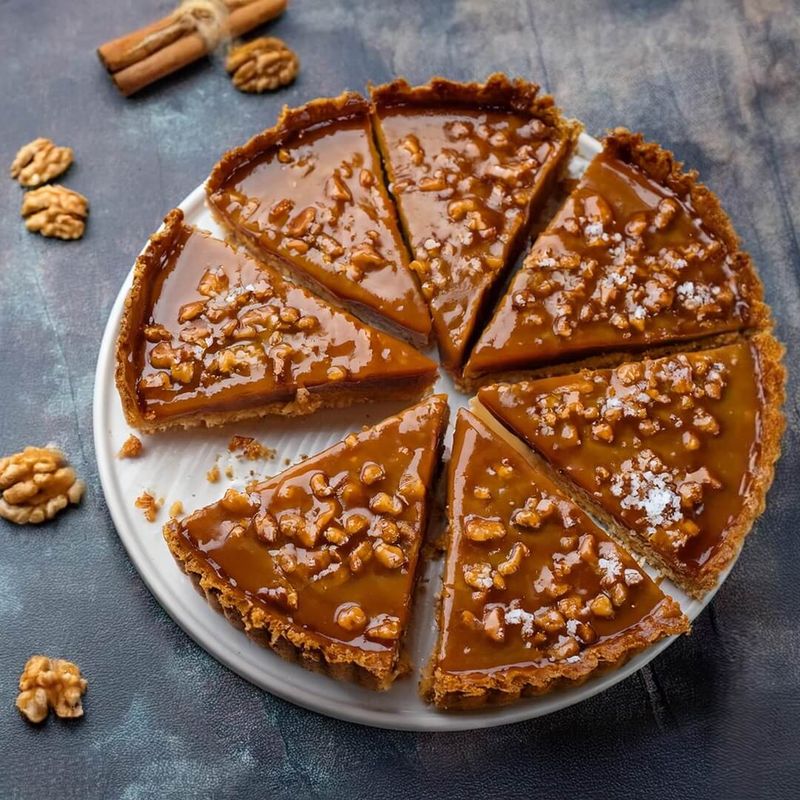Walnut Caramel Tart