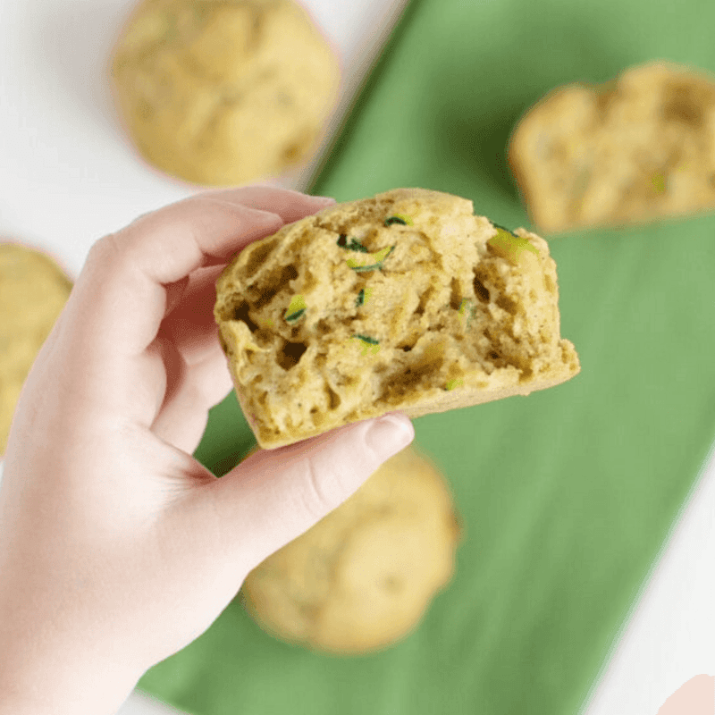 Magical Walnut Zucchini Muffins