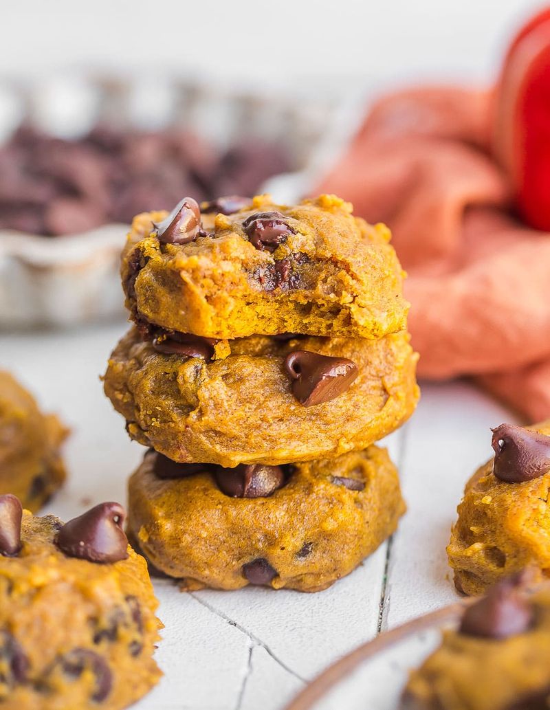 Pumpkin Chocolate Chip Cookies