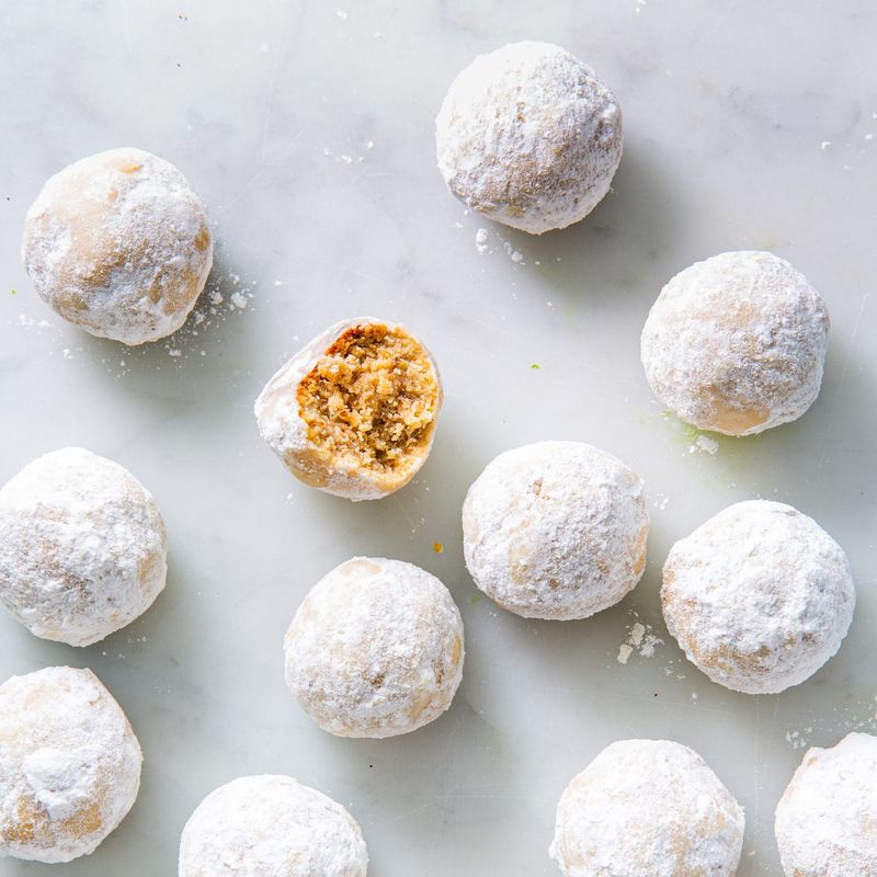 Walnut Snowball Cookies