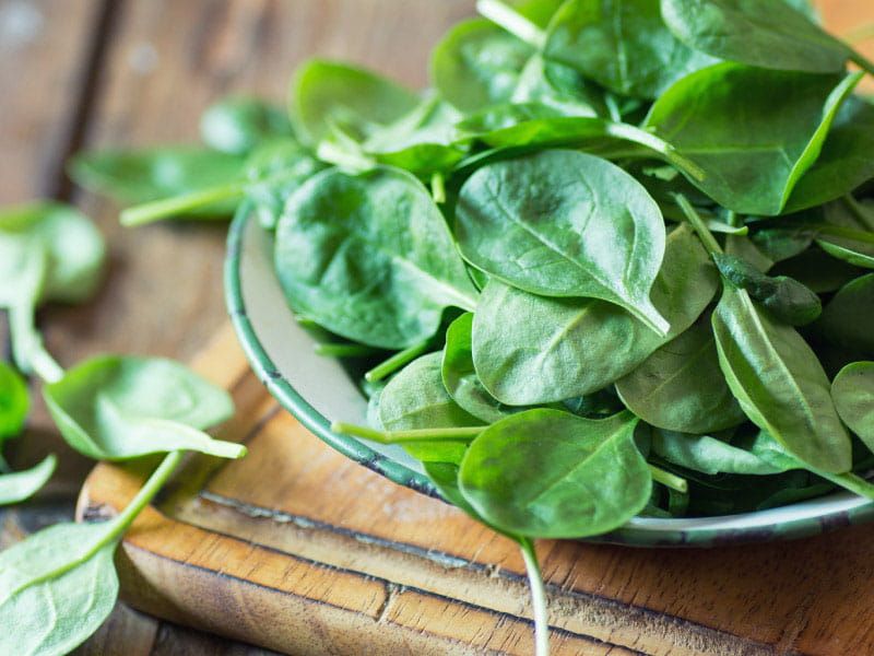 Spinach's Iron-Clad Metabolism Support