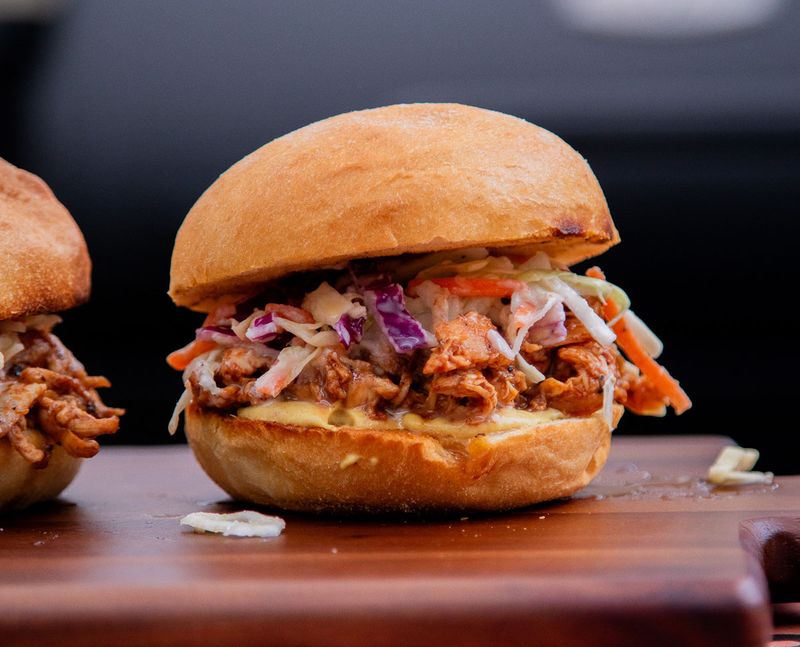 Smoky BBQ Chicken Sliders