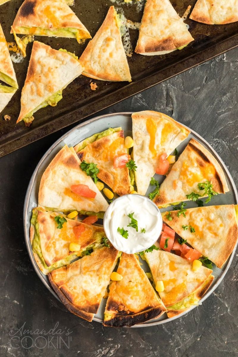 Quesadilla Triangles