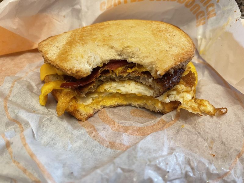 Jack In The Box's Loaded Breakfast Sandwich