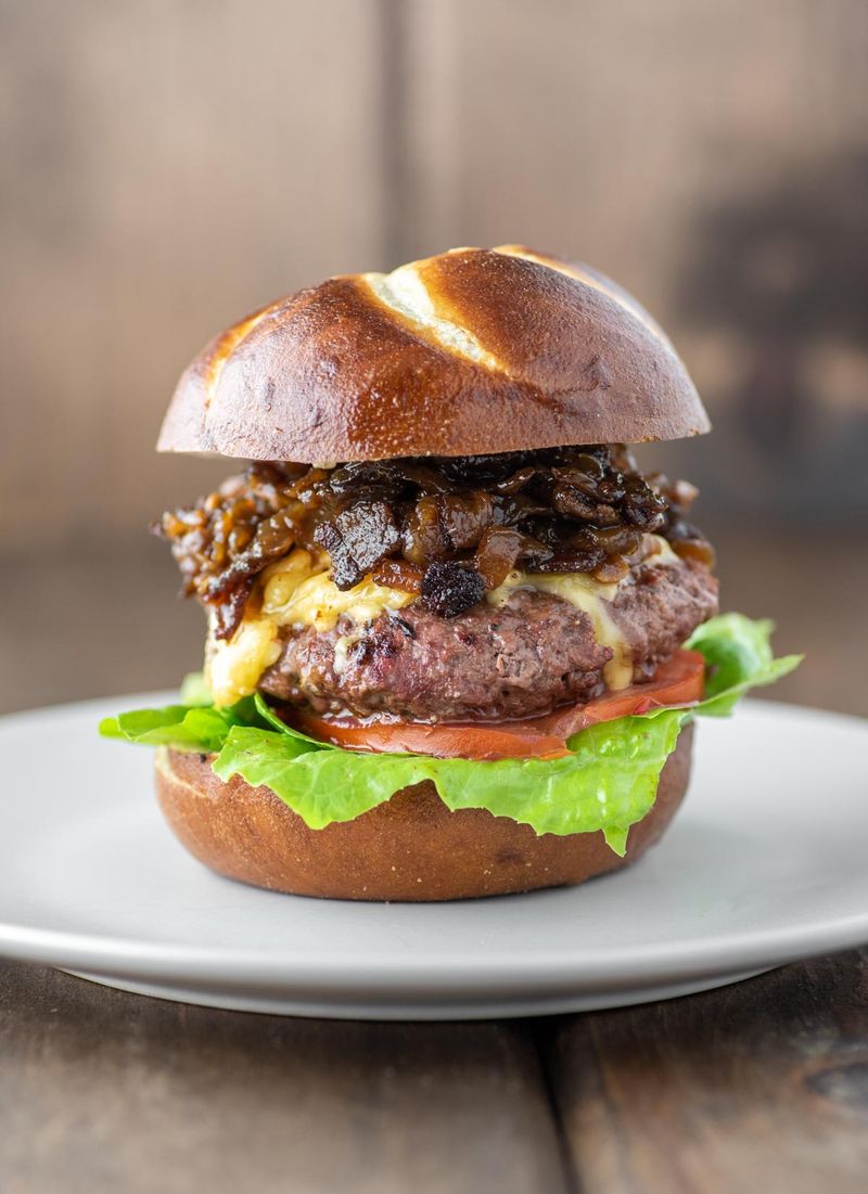 Sonic's Bourbon Bacon Jam Burger