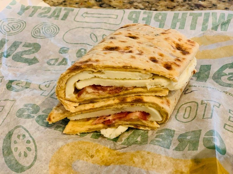 Subway Bacon, Egg & Cheese