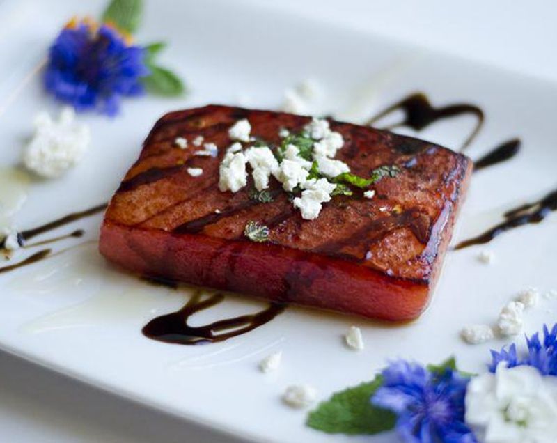 Flame-Kissed Watermelon Steaks