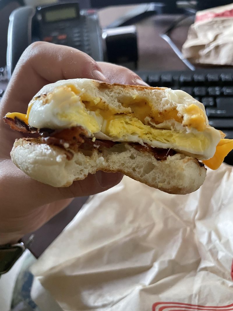 Tim Hortons' Breakfast Sandwich