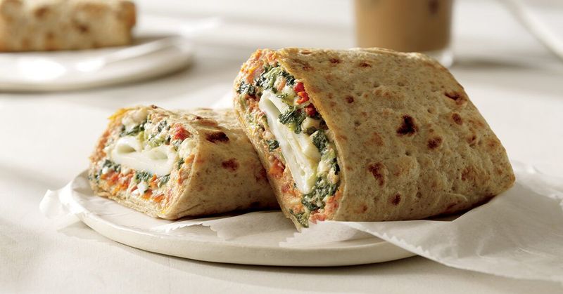 Jamba Juice Spinach 'n Cheese Breakfast Wrap