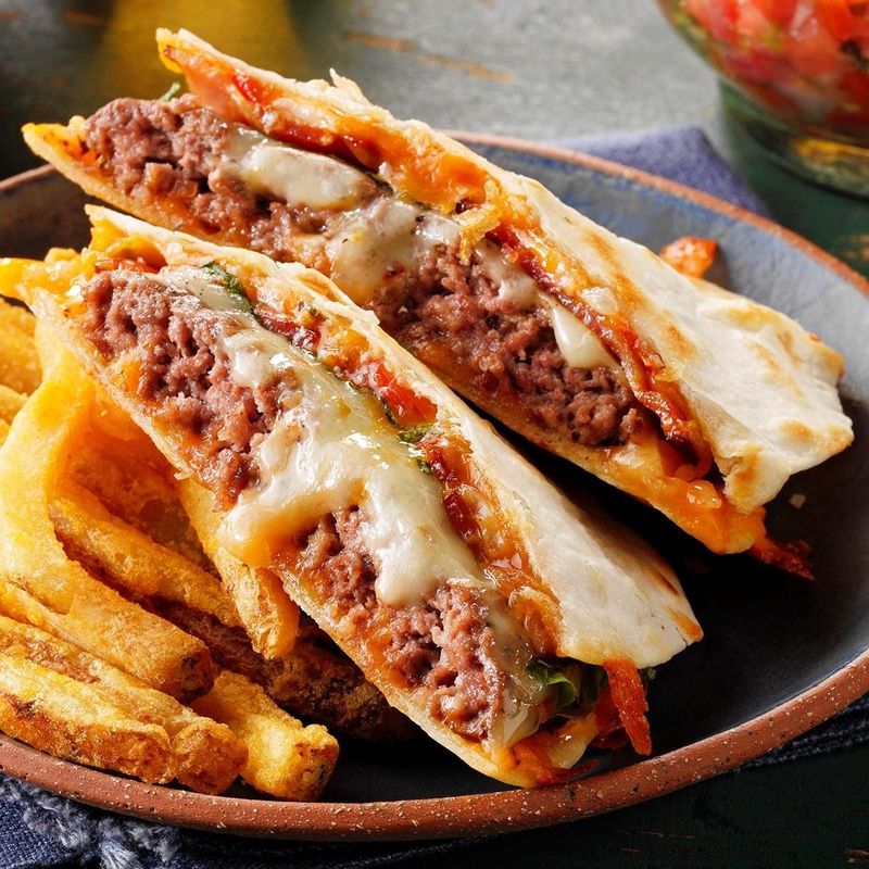 Applebee's Quesadilla Burger