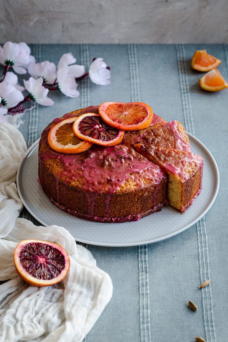 Blood Orange Olive Oil Cake