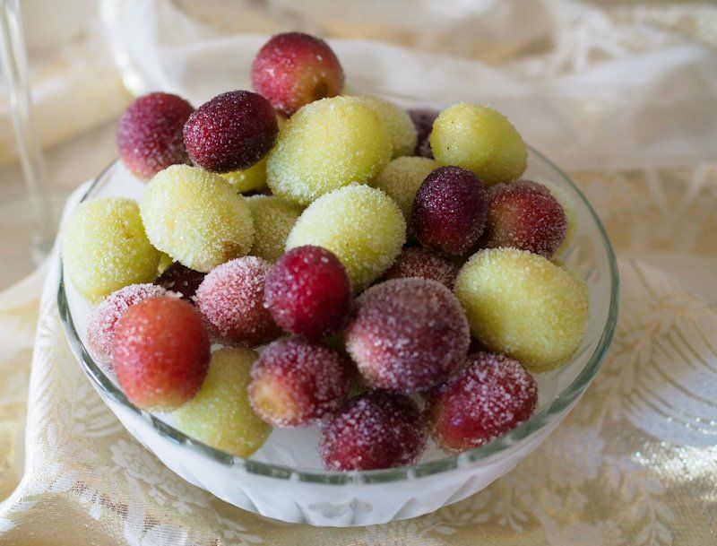 Frozen Grapes