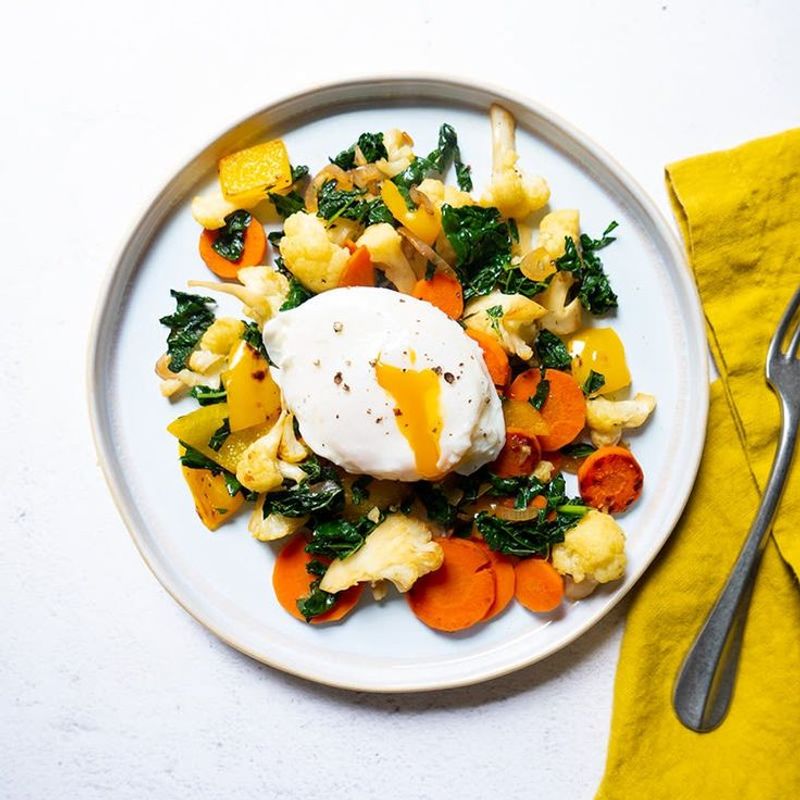 Cauliflower Breakfast Hash