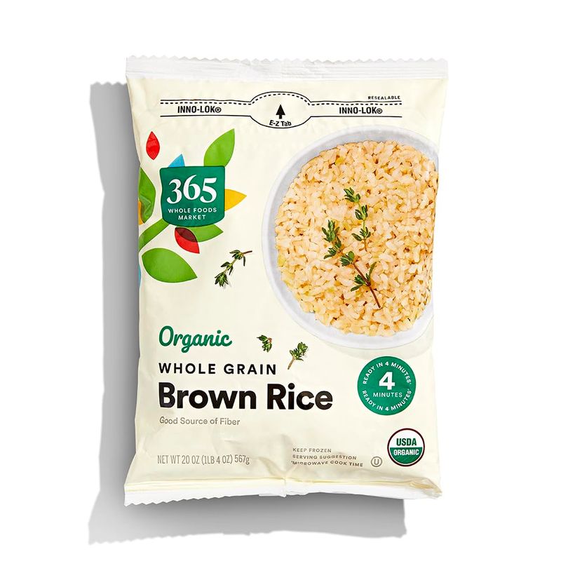Frozen Brown Rice (Healthy Option!)