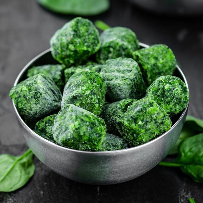 Spinach Cubes