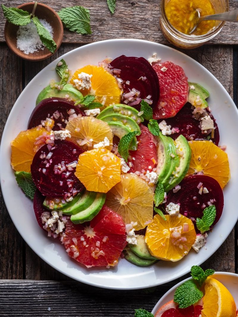 Roasted Beet And Orange Salad