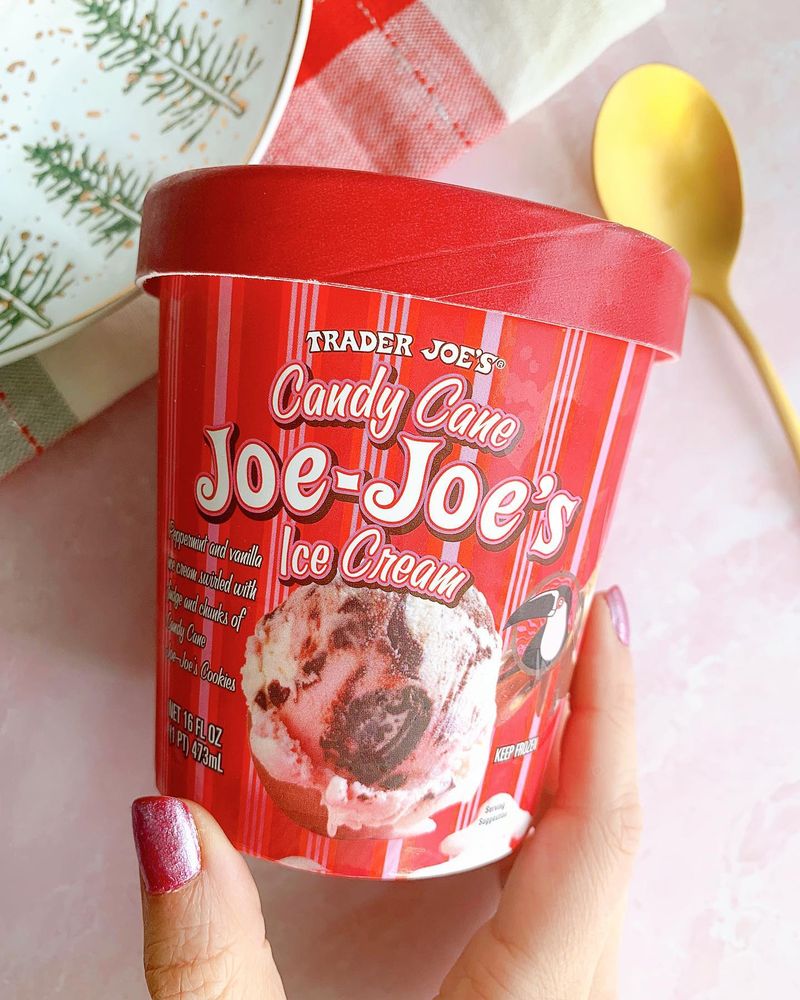 Candy Cane Joe-Joe's Ice Cream