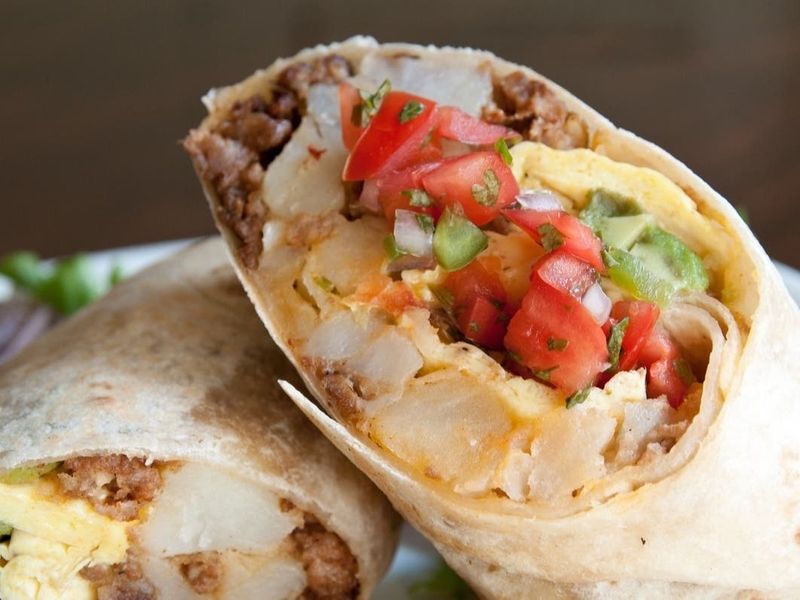 Sombrero Mexican Food's California Burrito