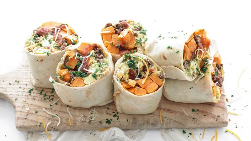 Wyoming's Bison Breakfast Burrito