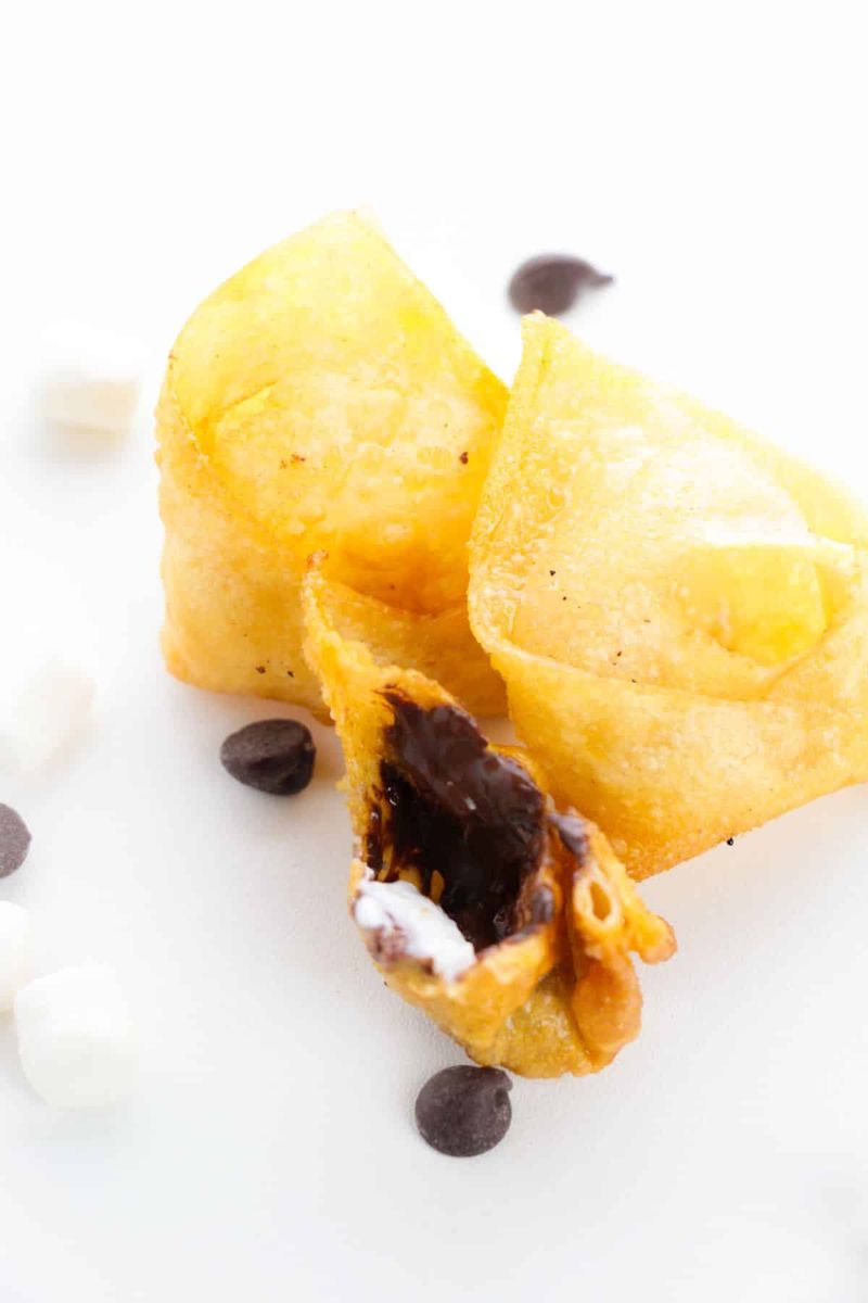 S’mores Wonton Bites