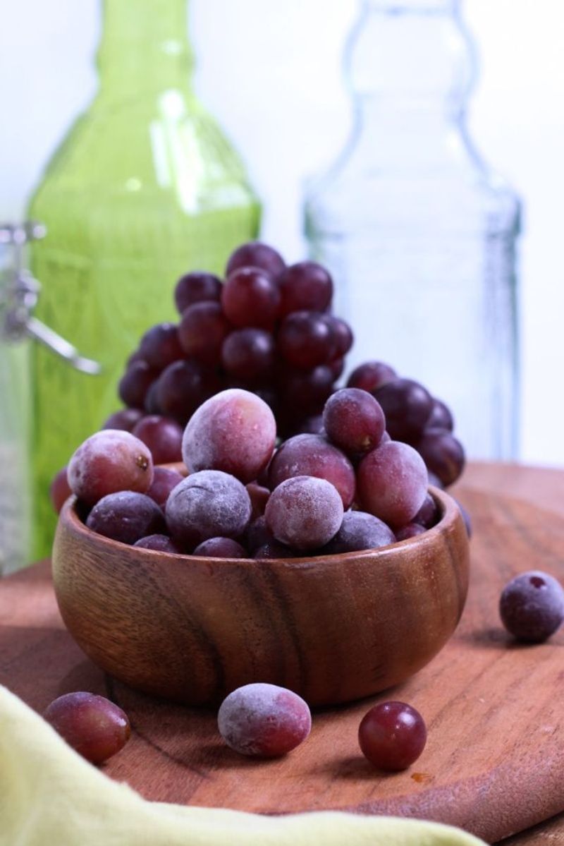 Frozen Grapes: Nature's Ice Cubes