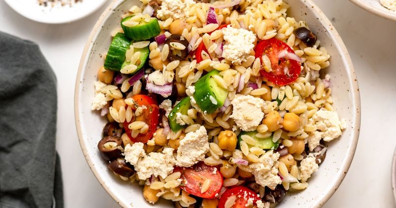 Mediterranean Orzo Pasta Salad