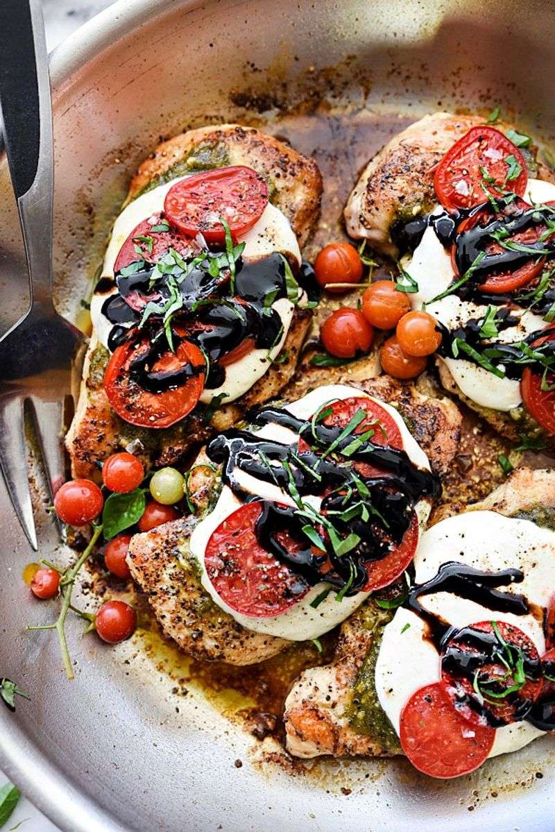 Caprese Stuffed Chicken Breast
