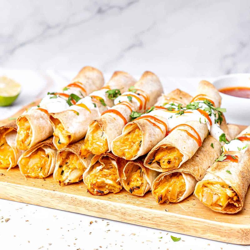 Smoky Chicken Taquitos