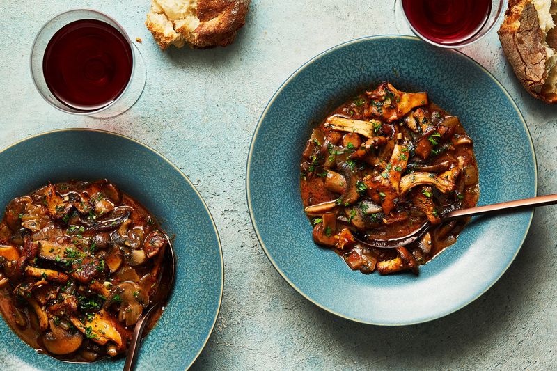 Mushroom Thyme Stew