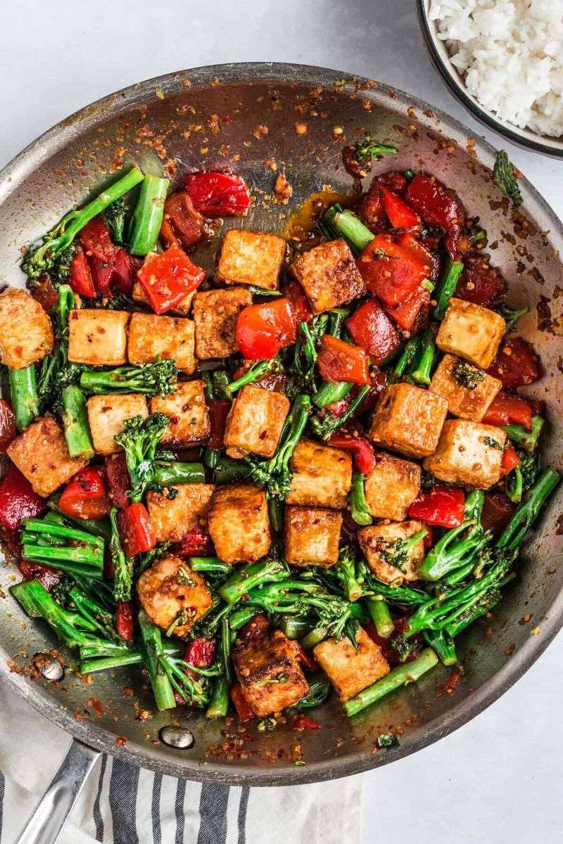 Spicy Tofu Stir-Fry