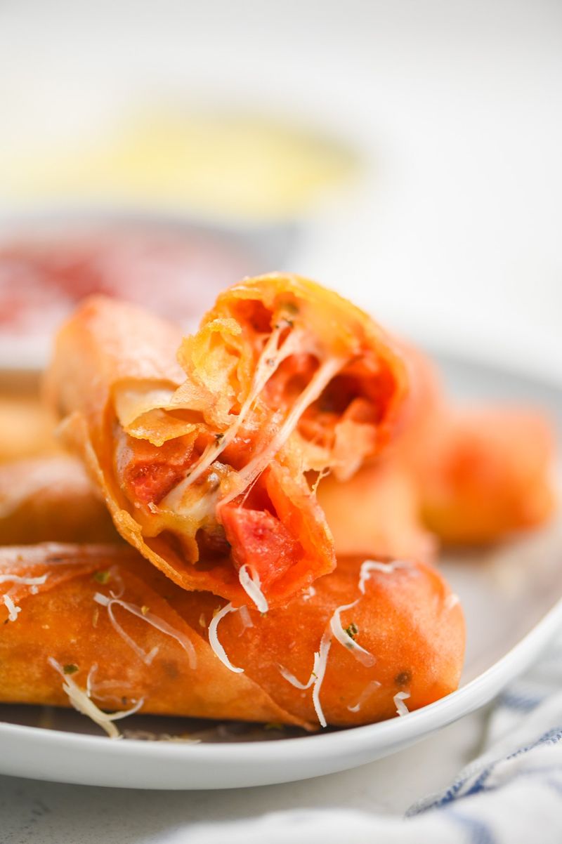 Pizza Egg Rolls