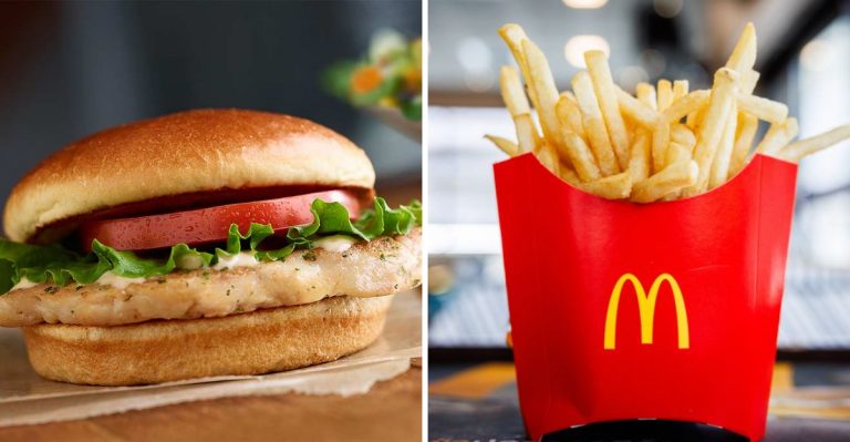 mcdonalds healthy items