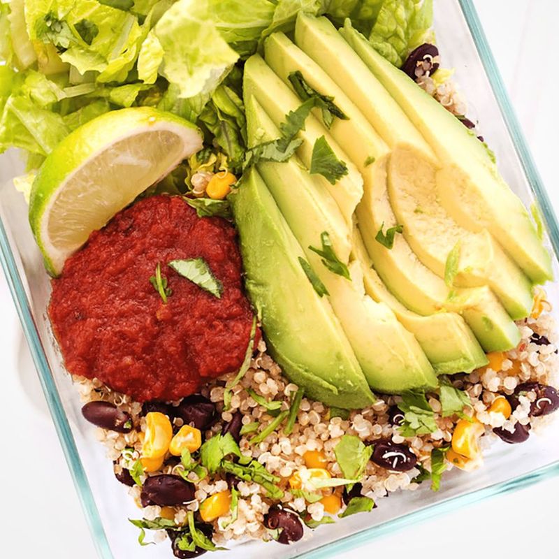 Sad Desk Salad Without Protein
