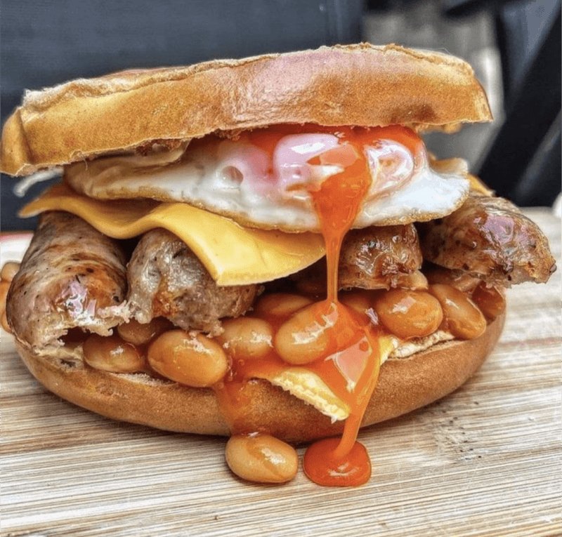 The Full English Breakfast Sandwich (UK)