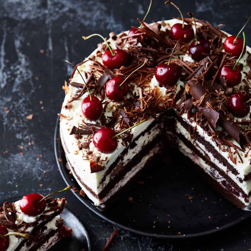 Schwarzwälder Kirschtorte (Black Forest Cake)