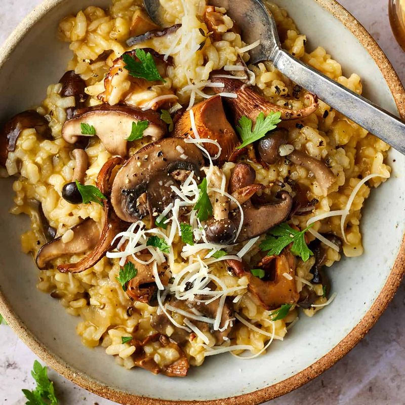 Classic Porcini Mushroom Risotto