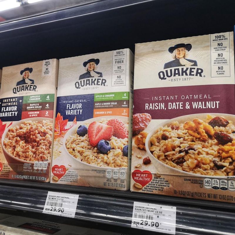 Flavored Instant Oatmeal