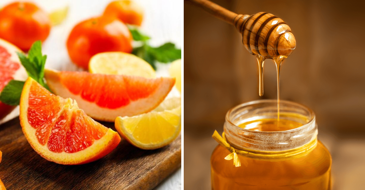 oranges and honey