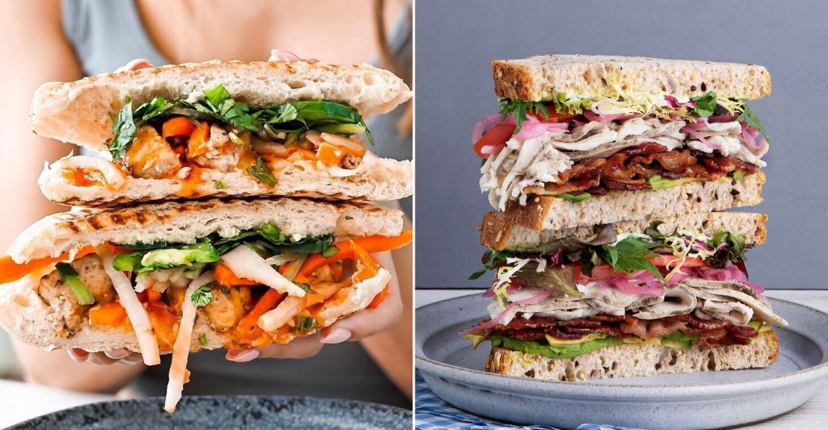 bad and good Mendocino Farms sandwiches