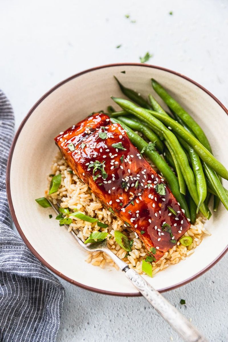 Lightning-Fast Teriyaki Salmon