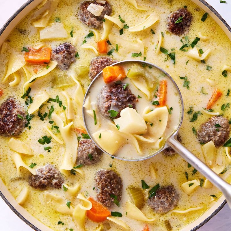 Swedish Meatball Soup