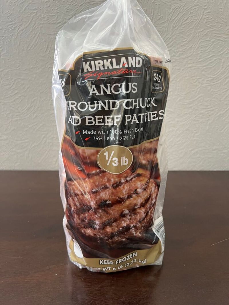 Kirkland Signature Grass-Fed Beef Patties