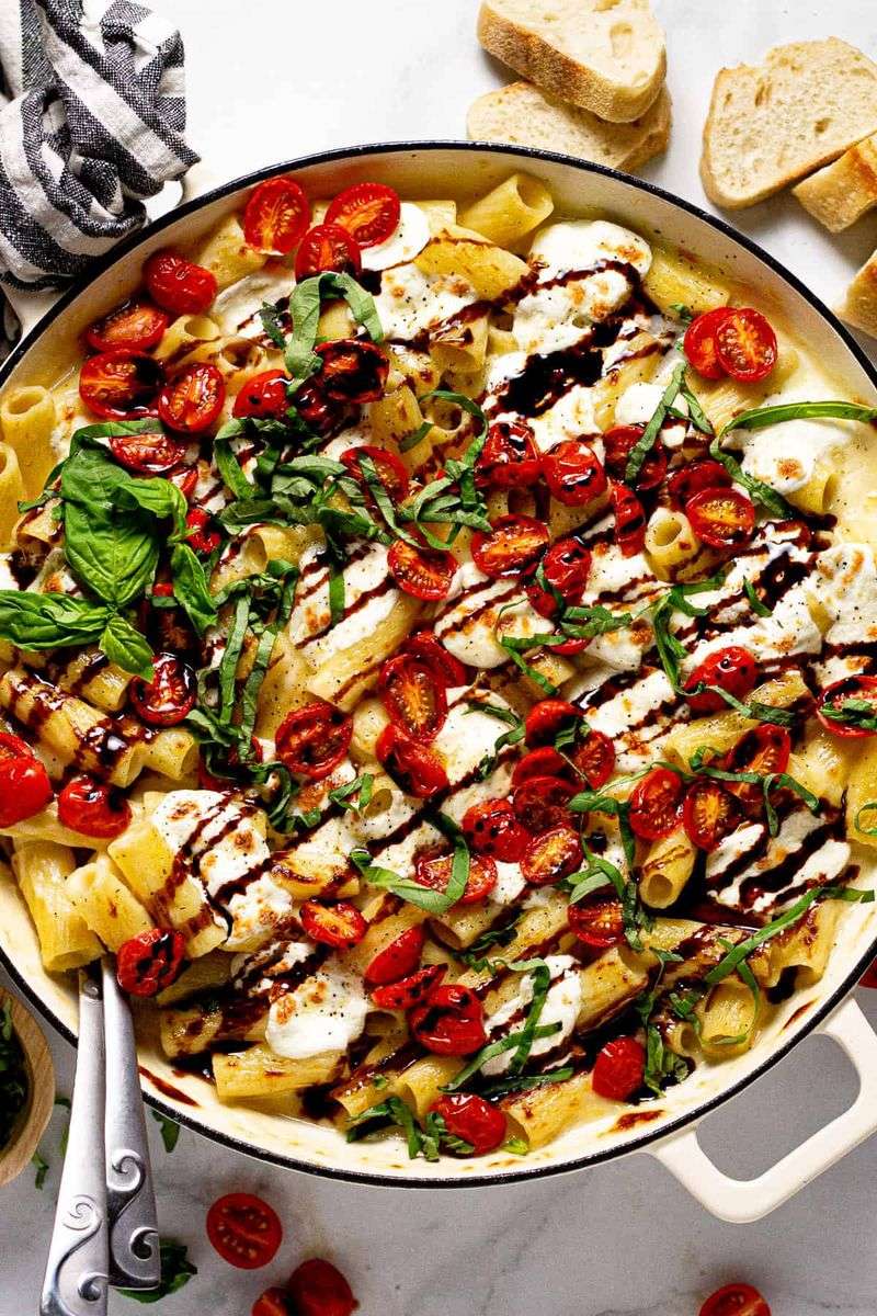 Caprese Mac And Cheese
