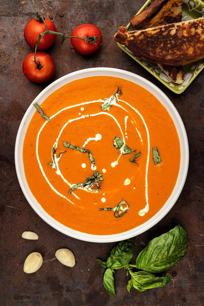 Creamy Tomato Basil Soup