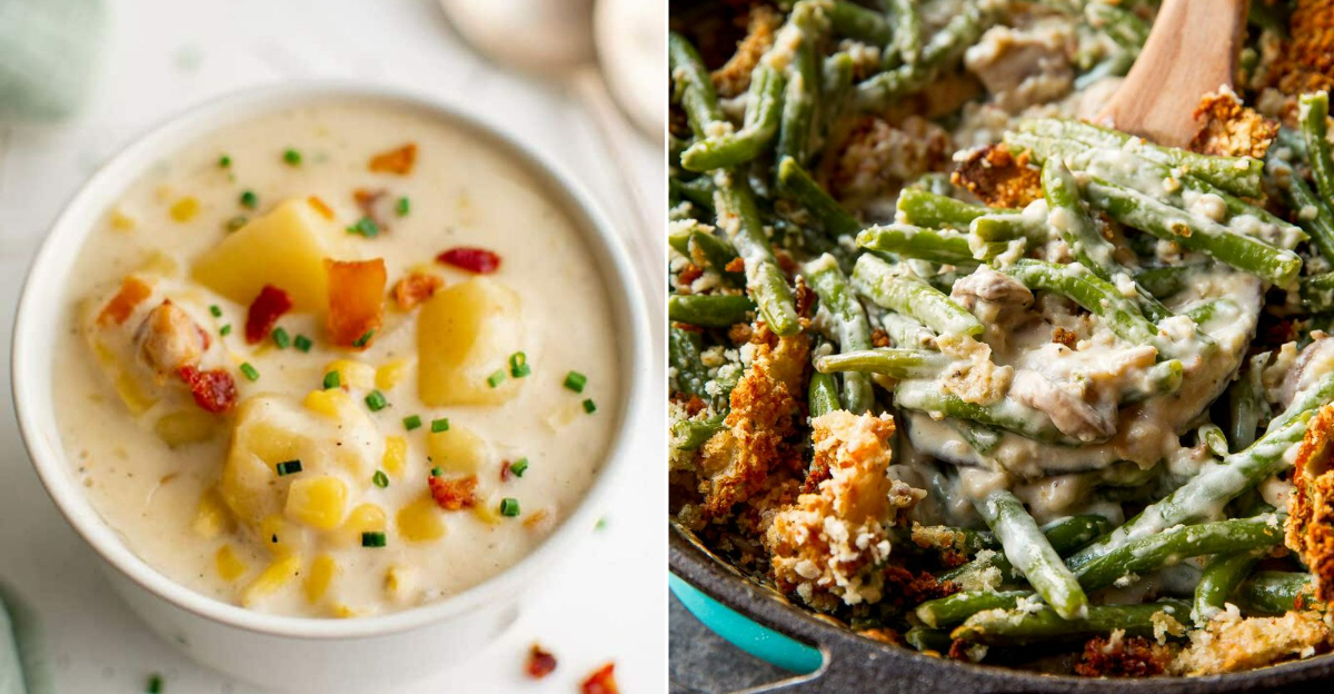 comforting recipes with cream of potato soup