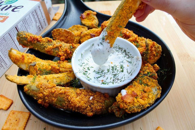 Crispy Dill Pickle Fries