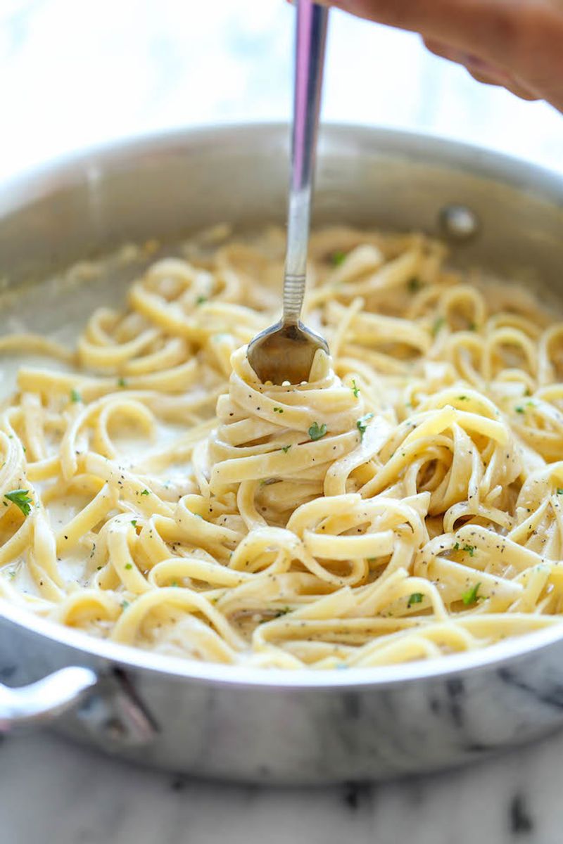One-Pot Creamy Garlic Pasta
