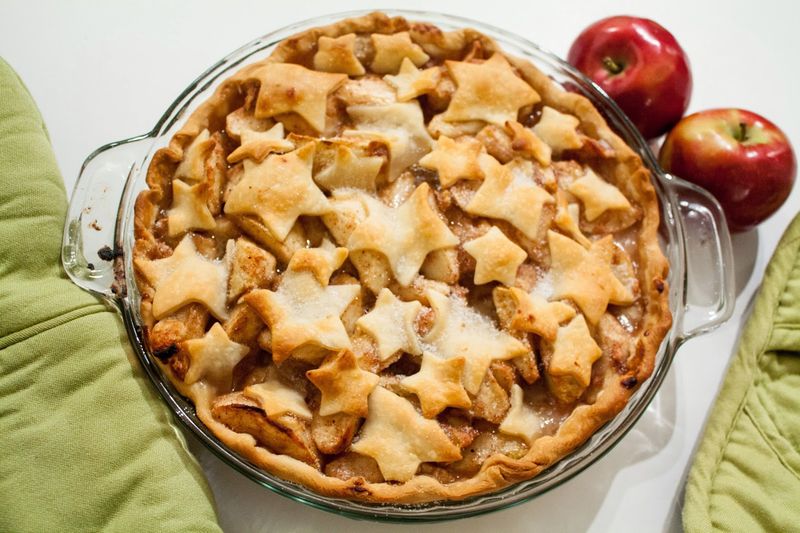 Classic Apple Pie With Star-Spangled Crust